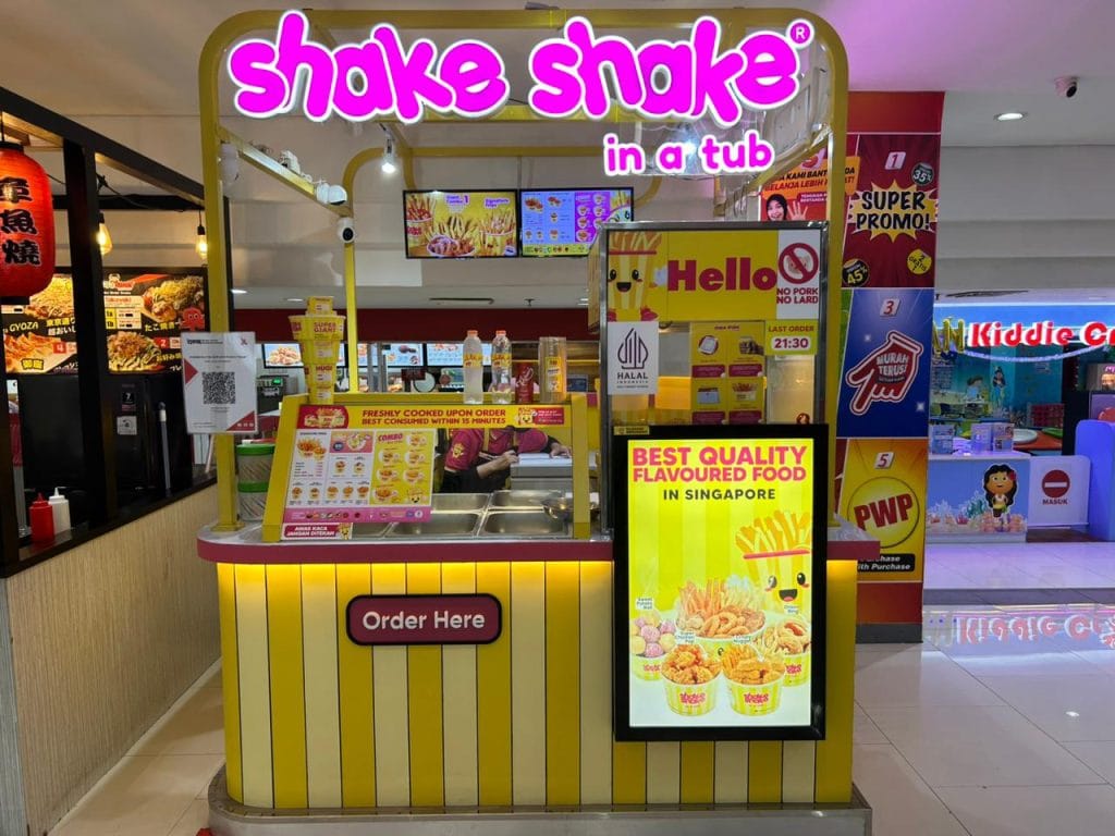 Shake Shake in a Tub Plaza Slipi Jaya Lantai Basement