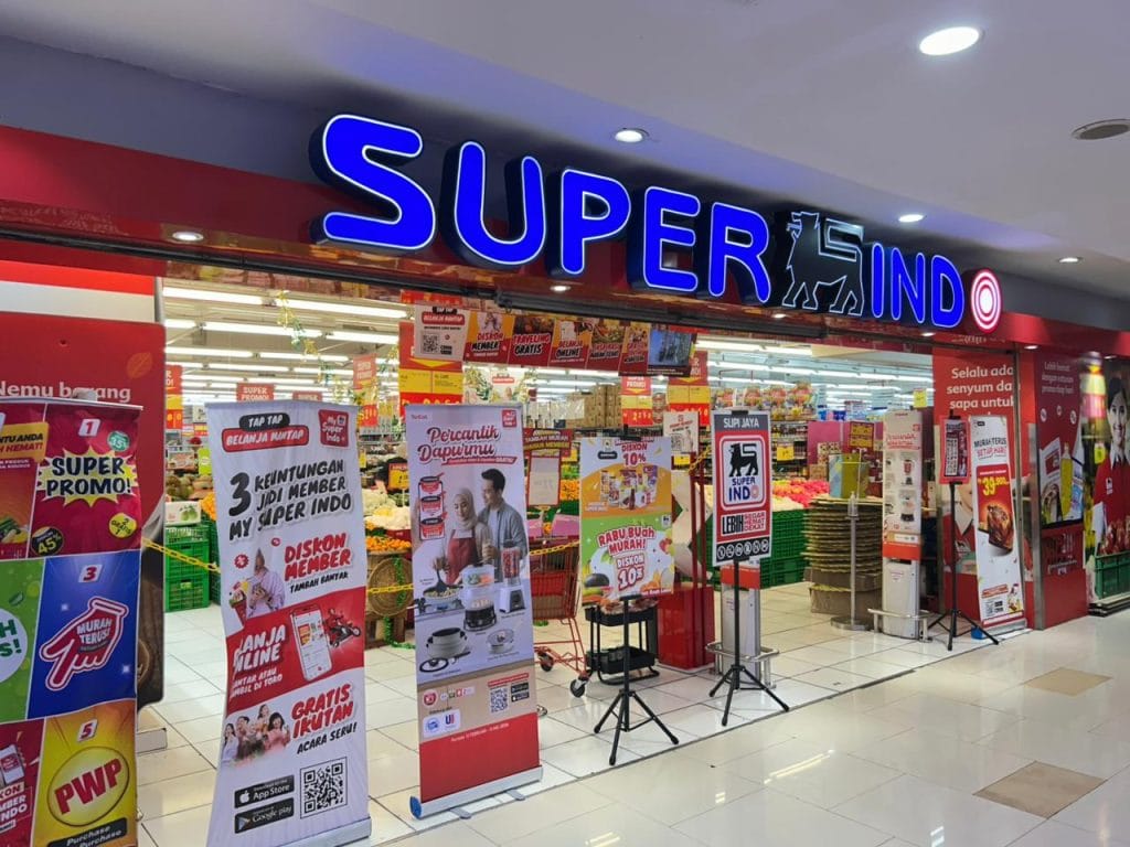 Superindo Plaza Slipi Jaya Lantai Basement
